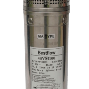 BOMBA BESTFLOW SUMERGIBLE PARA POZOS DE 4”  4SVM100  1HP  220V  1″